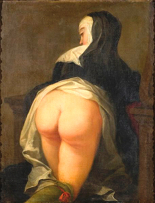 Martin van Meytens 1731 Kneeling Nun Recto